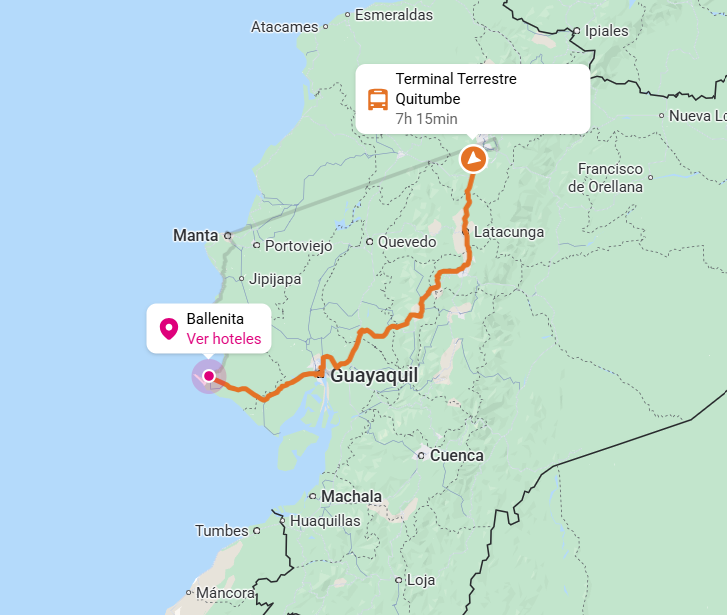 Viaje desde Quito y Cuenca